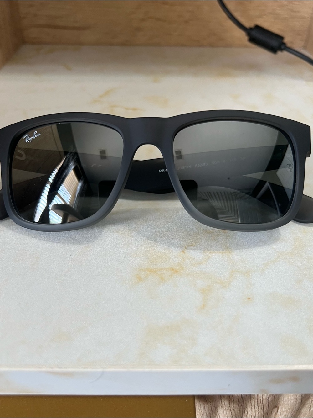 Ray-Ban Men's Matte Black Polarized Sunglasses - BRAND NEW!